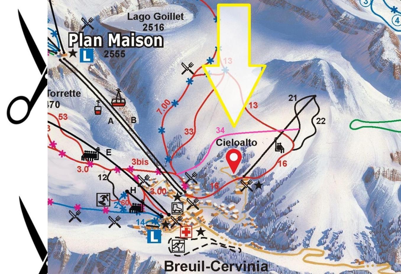 Orange Fox Cervinia Apartment Vda Vacanze In Vetta Cir 0185 Breuil-Cervinia Zewnętrze zdjęcie